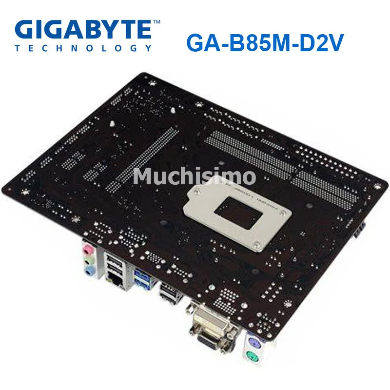 Socket LGA 1150 DDR3 16 ГБ материнская плата GA-B85M-D2V Intel B85 оригинальная материнская плата B85M-D2V SATA III Micro-ATX