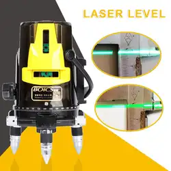 5-проводной лазерный уровень с лазером зеленого цвета свет автоматическую линию лазер с высокой точностью инфракрасный проектор линии #40
