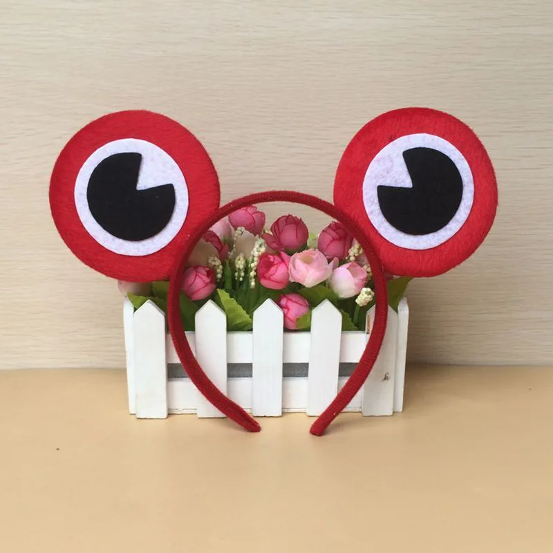 60 шт./лот DIY простой мульти ткань лягушка кошачьи уши повязки на голову детские повязки на голову Инструменты для укладки волос аксессуары HA1744