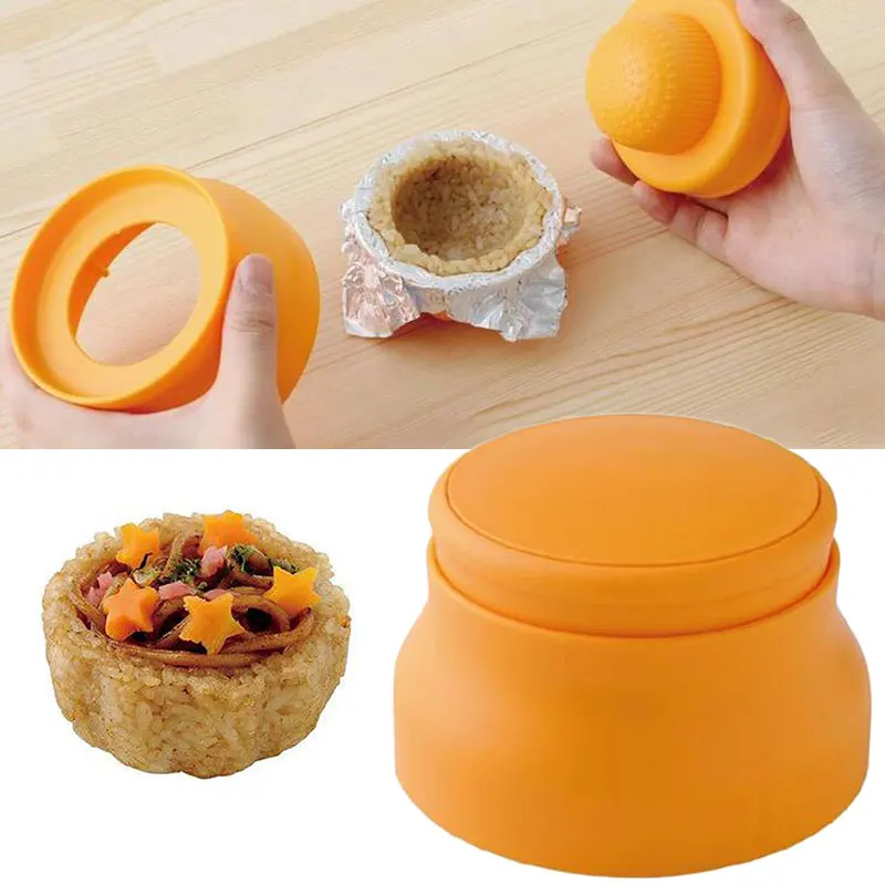 Рисовая чашка Bento прессформы для суши, набор прессформы для еды, белый фарфоровый ящик для яиц, инструменты, гаджет