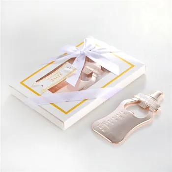 

20pcs Baby Shower Favors Gift Box Baby Bottle Opener Baptism Christening Party Gifts Baby Birthday Gifts for guests