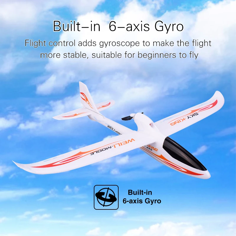 WLtoys F959S небесно-king 2,4G 3CH 6-axis Gyro размах крыльев RTF RC самолет дистанционного Управление самолетов с неизменяемой геометрией крыла самолета игрушки Drone EU