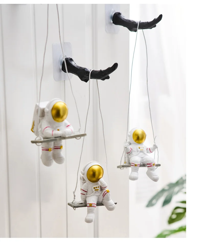 <p>Description Product Name: Astronaut Decoration
Material:Resin
Size: Please refer to the picture
Package:Safe and solid package box for each product Processing time: Shipped within 1-2 business days.
Occasion:The sitting room,TV ark,bedroom,office,Wine cabinet,Entrance,study After-Sale Service:If you haven't receive it for a long time or goods come broken, please do not hesitate to contact us first ,we will figure out a solution </p>
<p>Features: 1.100% Brand New And High Quality 2.Technology, ecology, exquisite workmanship 3.Good gifts for Christmas birthday, etc. for children, lovers. friend 4.Vase belong to hand blown, there will be some bubbles, belongs to a reasonable range. </p>
<p>Note: 1.Due to the difference between different monitors, the picture may not reflect the actual color of the item. Thank you! 2.Please allow 1-2cm errors due to manual measurement </p>
<p>
About the store
1. The package uses a bubble column which is very strong and striking.
2. There are high-quality logistics partners to ensure packages are on time (some packages cooperate with official logistics)
3.If you receive damage to items, please don't negative comment, you can contact online customer service, provide photos, verify it, reshipment for you
4. If you find that something is missing, you can contact online customer service. After checking the weight, if anything is missing, you can spend it again for free.
5. If logistics has not updated new information for a long time, you can directly contact online customer service to solve it for you. Do not claim disputes directly. Thank you for your understanding.
6. The outer layer uses black packing bags or yellow adhesive tape for privacy in terms of packaging, me and my little friends are very careful!</p> • Colma.do™ • 2023 •