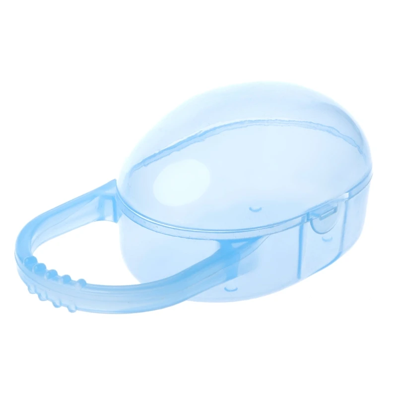 Portable Baby Infant Kids Pacifier Nipple Cradle Case Holder Travel Storage Box Green,Pink,Blue,Purple