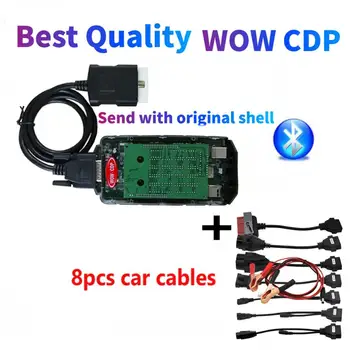 

2020 New wow cdp vd ds150e cdp pro plus with bluetooth v5.008 R2 2016.R0 keygen on cd for delphis obd2 scanner tools with Shell