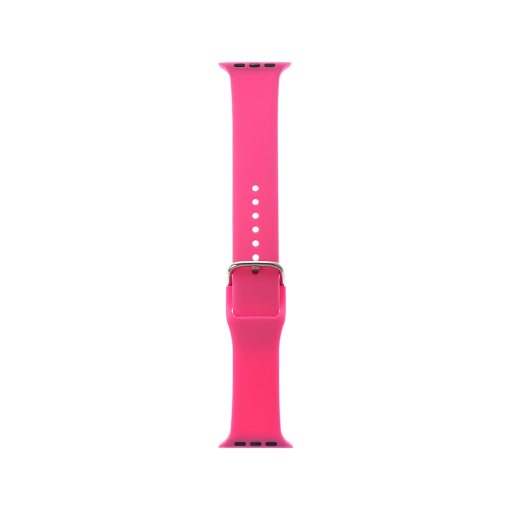 MIIQNUS для Apple Watch, силиконовый сменный спортивный ремешок, ремешок с петлей, повязка на руку, серия 4, 3, 2, 1, 38, 42, 40, 44 мм, аксессуары для умных часов