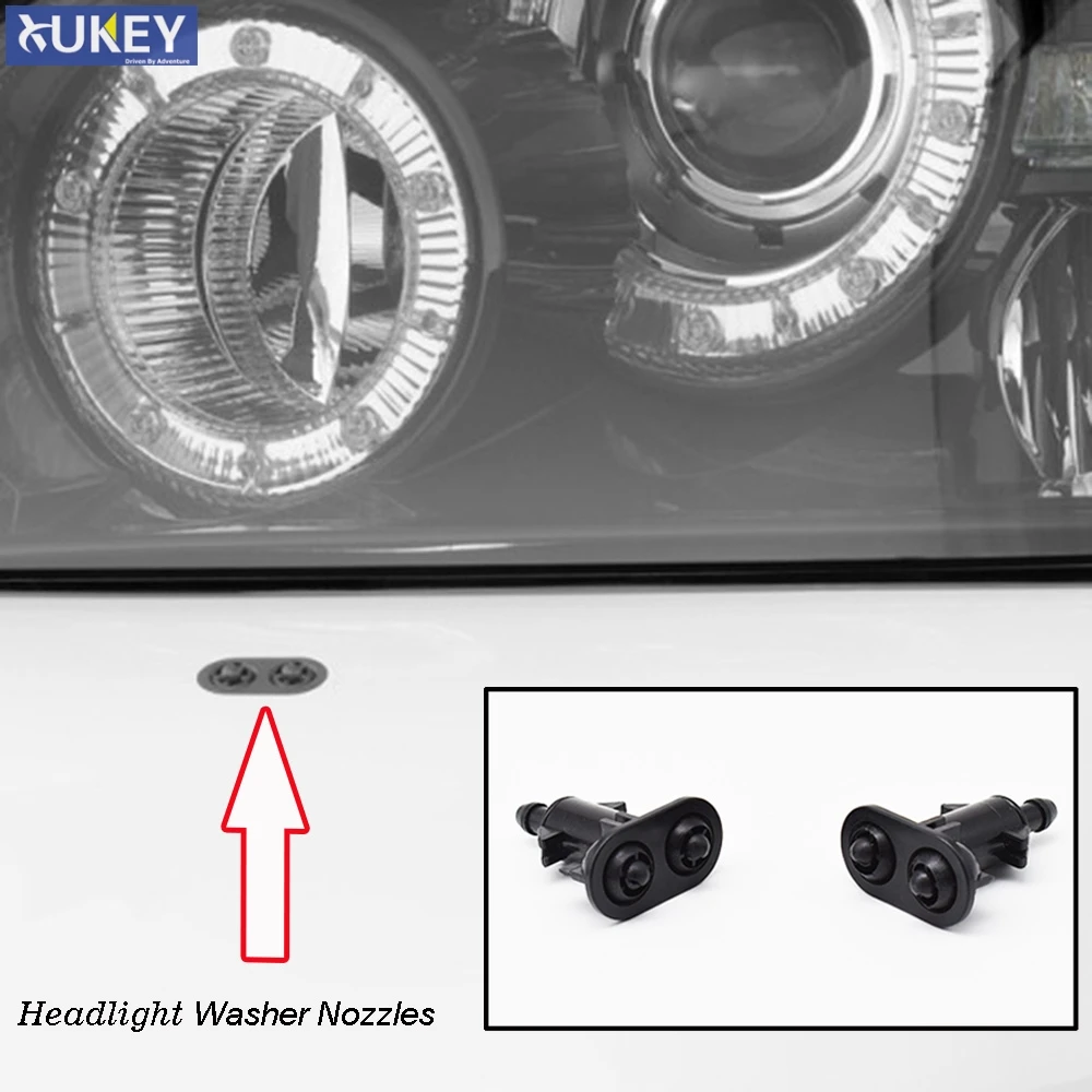 

Xukey 2Pcs/set Front Headlight Washer Nozzles Set For Land Rover Range Rover Sport L320 2013 2012 2011 2010 ( Left Right Set )