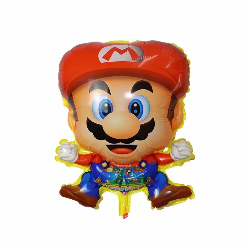 5 шт Супер Марио воздушные шары, Классические игрушки Mario Bros Mylar воздушные шары на день рождения украшения Воздушные шары Mario Bros Baby Shower