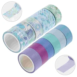 12 rouleaux de papier Washi imprimé créatif, bande décorative pour bricolage 