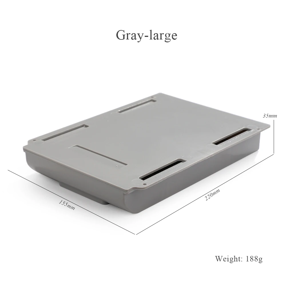 JIANWU Creative High capacity Desk Drawer-Type Pencil Storage Case Container Desktop Sundries Storage Box for Stationery School