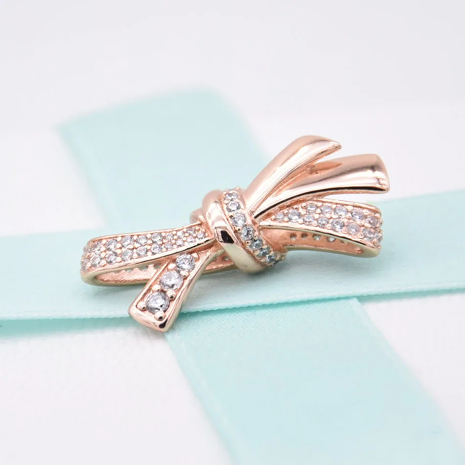 Original-Rose-Sparkling-Oversized-Brilliant-Bow-With-Crystal-Beads-Fit-925-Sterling-Silver-Bead-Charm-Pandora (1)