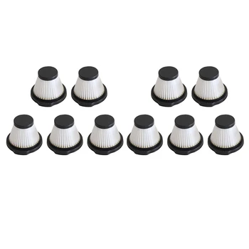 

-Hepa Filter Anti-Dust HEPA Filter for Spare Parts of Xiaomi Deerma DX115 DX115S DX115C Portable Vacuum Cleaner 10Pcs