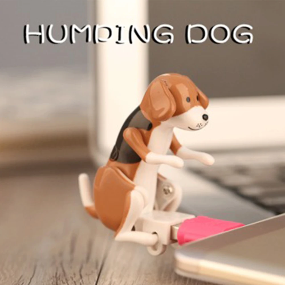 Mini Humping Spot Dog Toy for Various Models of Mobile Phones Portable Dog Toy Smartphone USB Cable Charger Dheera Stray Dog Charging Cable