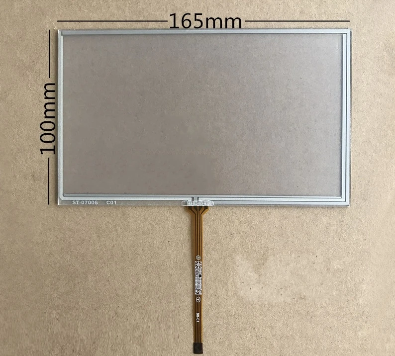 

7-дюймовый 4-проводной сенсорный экран AT070TN92 90 AT070TN94, цифровой преобразователь, стеклянная сенсорная панель, телефон 165*100 мм 164*99 мм