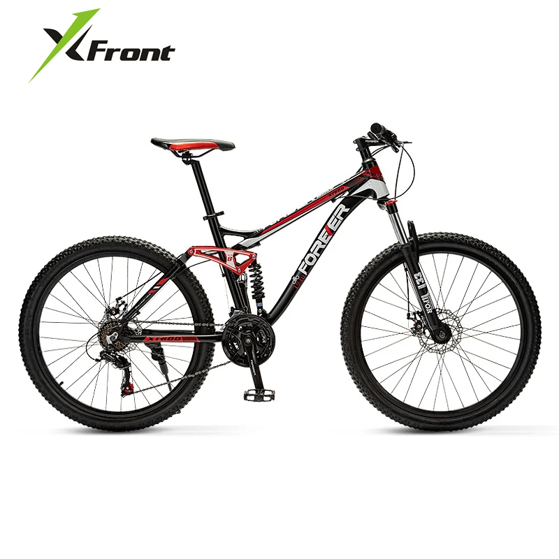 Nuova X-Front Forever Off Road Soft Tail Mountain Bike 27/30 Velocità 26 Pollici Ruota Down Hill Btx Racing Bike Sospensione Bicicletta