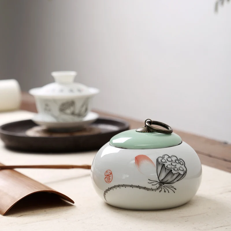 

Tea Container Kitchen Containers Tea Storage Tins,New Spice Jar Storage Box Jars Candy Sugar Bowls,Chinese Tea Canister Storage