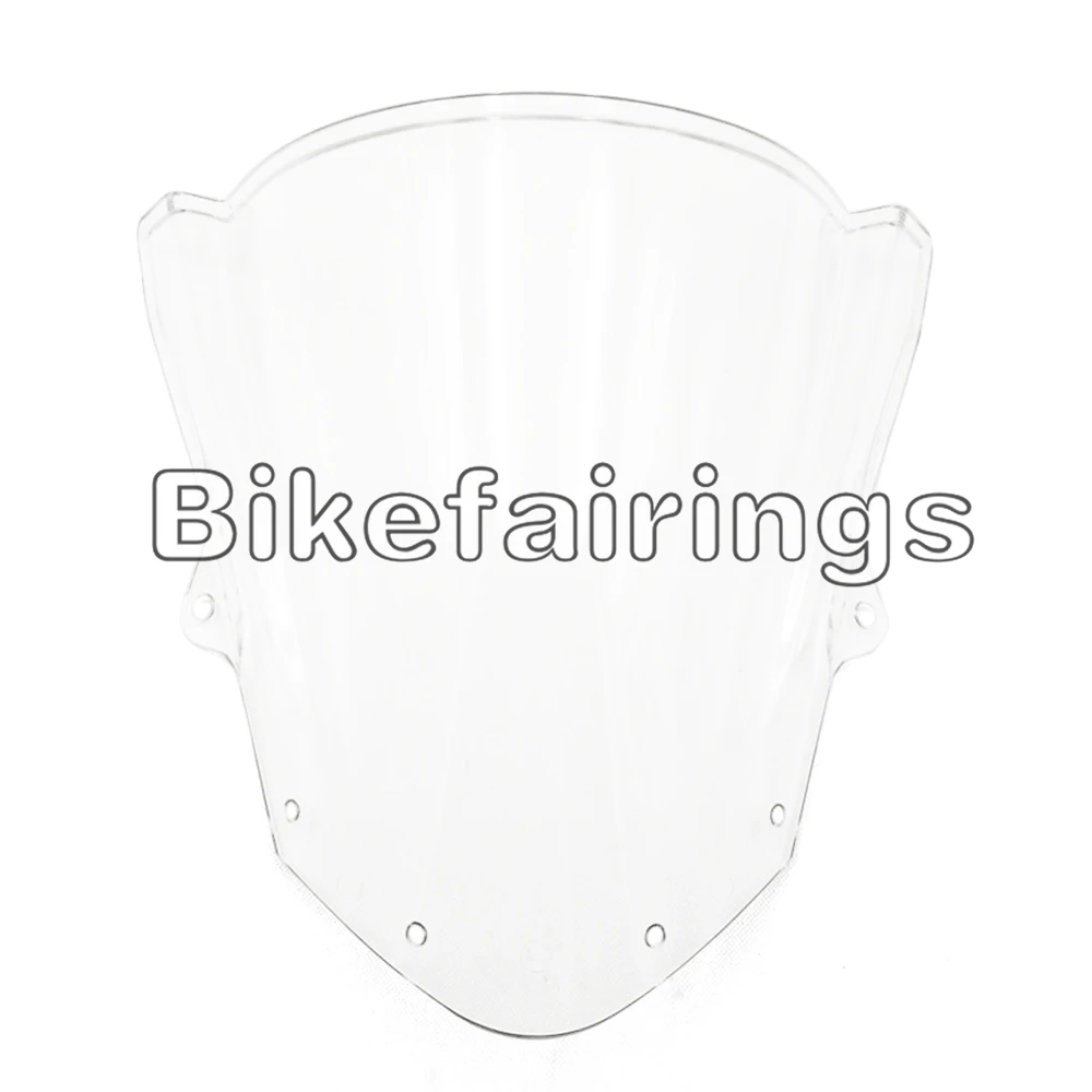 Абсолютно новое ветровое стекло для Kawasaki ZX6R 1994 1995 1996 1997 94 95 96 97 ABS пластик прозрачный двойной пузырь стиль лобовое стекло