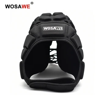 

WOSAWE Motorcycle Thick Sponge EVA Helmet Baseball Goalkeeper Football Soccer Rugby Head Protection Cap Skateboard Hat Guards
