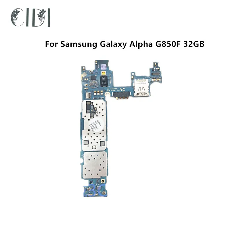 Марка CIDI полностью рабочий разблокирован для samsung Galaxy Alpha G850F 32 Гб материнская плата логическая материнская плата