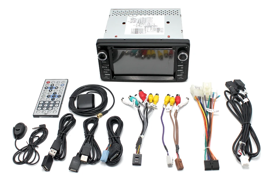 Cheap Marubox KD-6220 Universal 6.2" Car Multimedia Player for Toyota, Daihatsu 200x100mm GPS Navigation Stereo Radio, DVD 7