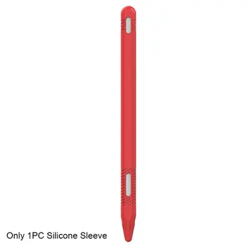 

Cover Scratch Proof Full Protective Office Colorful Tablet Stylus School Non Slip Pencil Case Pouch Silicone For Apple Pencil 2