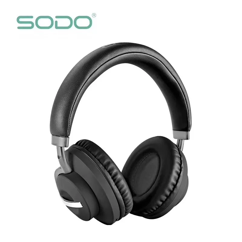 

SODO Wireless Bluetooth Earphones Headset Stereo Headphones Earphones with Microphone /TF Card for Mobile Phone Music