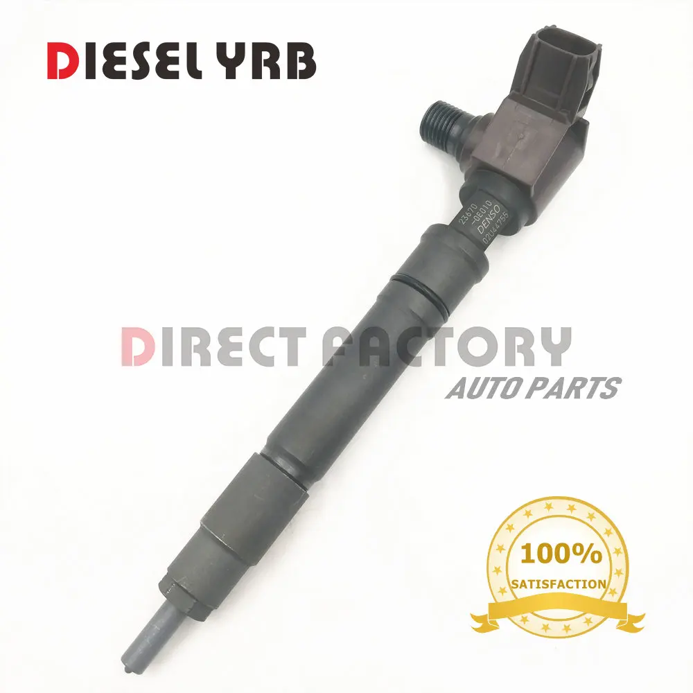 Подлинная и абсолютно новая Оригинальная Топливная форсунка common rail 295700-0550 для Hilux Revo 2.8L 23670-0E010