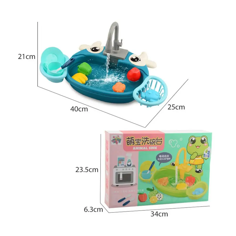 Kitchen Sink Toys With Running Water Educational Funny Gifts For Girls And Boys Children Simulation Kitchen Toys Suit