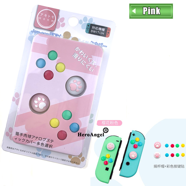 Switch JoyCon DIY Colorful ABXY Directions Keys Buttons for Nintend Switch NS NX Controller Joy-con Left Right Controller