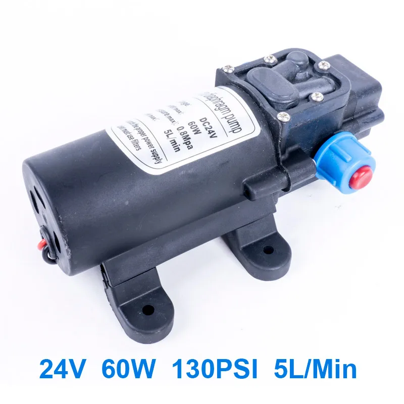Return valve type 24V мини водяной насос Пластик высокоэффективный самовсасывающий водяной насос постоянного тока - Напряжение: Return valve type