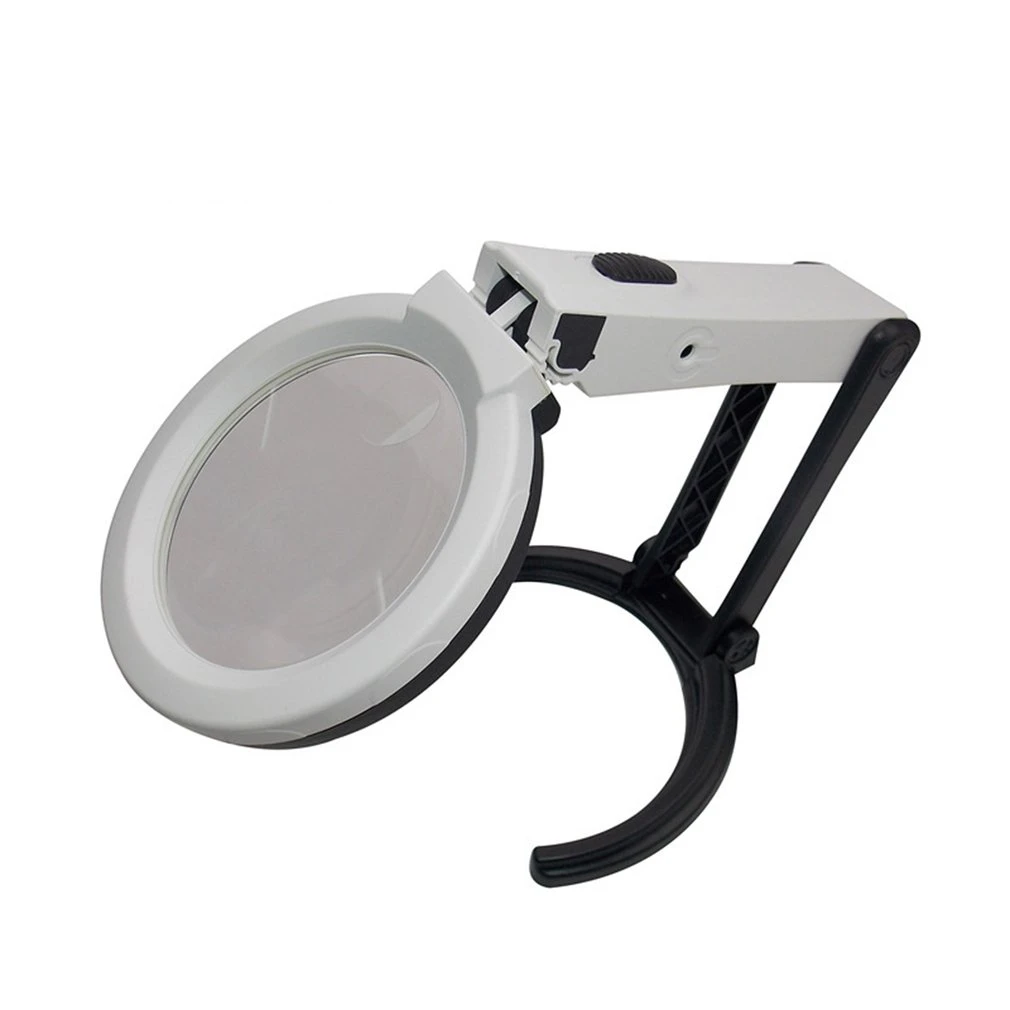 magnifying reading lamp with stand