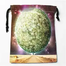 Пользовательские печати красивые Galaxy сумки для покупок на шнурках дорожный мешочек для хранения плавать Туризм игрушка сумка унисекс мульти Size18-12-05-69