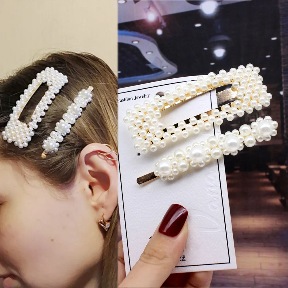 Для женщин девочек акриловые полые водослива прямоугольник Заколки для волос Олово Фольга шпильки с блестками заколки головная повязка, аксессуары для волос - Цвет: NO4