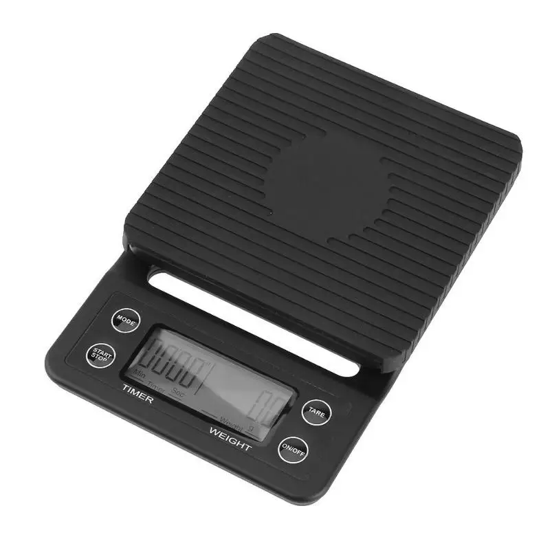 3kg/0.1g LCD Digital Electronic Jewelry Weighing Home Coffee Timer Scale - Цвет: 5kg 0.5g