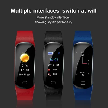 

M5 Smart Band Blood Pressure Blood Oxygen Heart Rate Fitness Tracker Waterproof Smart Bracelet For iOS Android