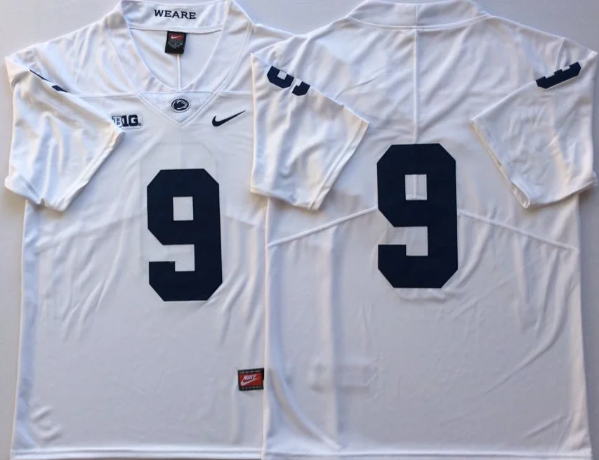 as photo Новинка Высокое качество Все сшитые Penn 1 State#26 BARKLEY#9 MCSORLEY Джерси - Цвет: as photo