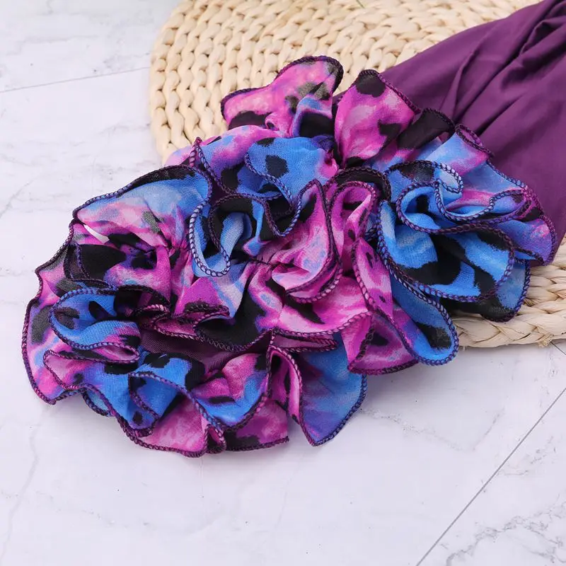 Женский цветочный шарф-воротник роскошный цветочный принт шейный платок кольцо шейный платок 517D