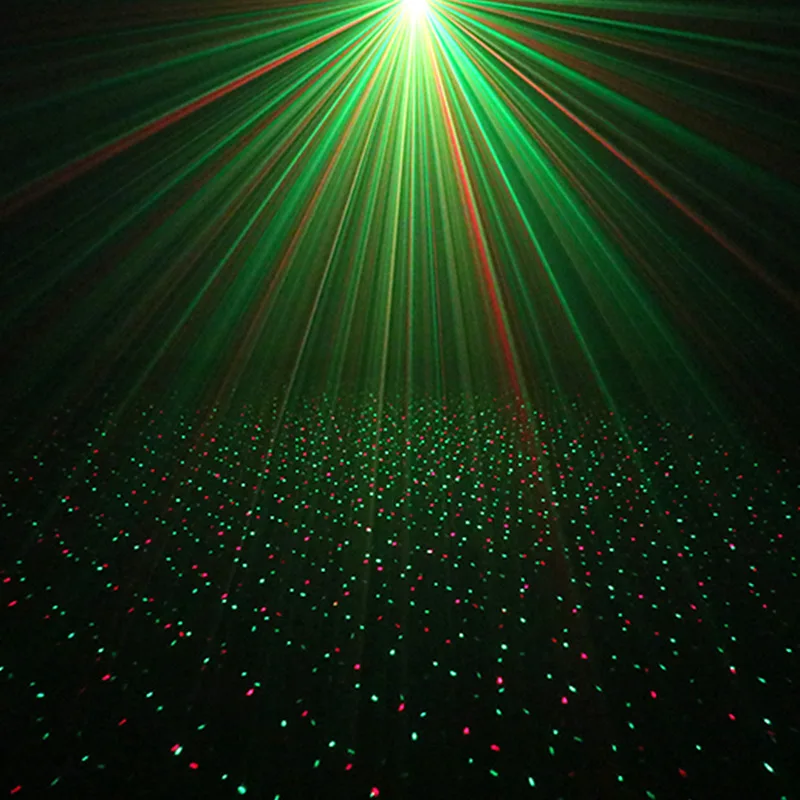 Sharelife водонепроницаемый RGB звезда Открытый Пейзаж мини лазерный светильник сад дом двор дерево Рождество удаленный проектор светильник ing - Испускаемый цвет: RG