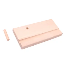 Деревянный музыкальный инструмент держатель подставка База поддержка «пианино для больших пальцев» окарина