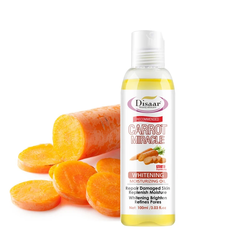 Carrot Vitamin C Face Care Oil Repair Damaged Skin Fade Dark Spot