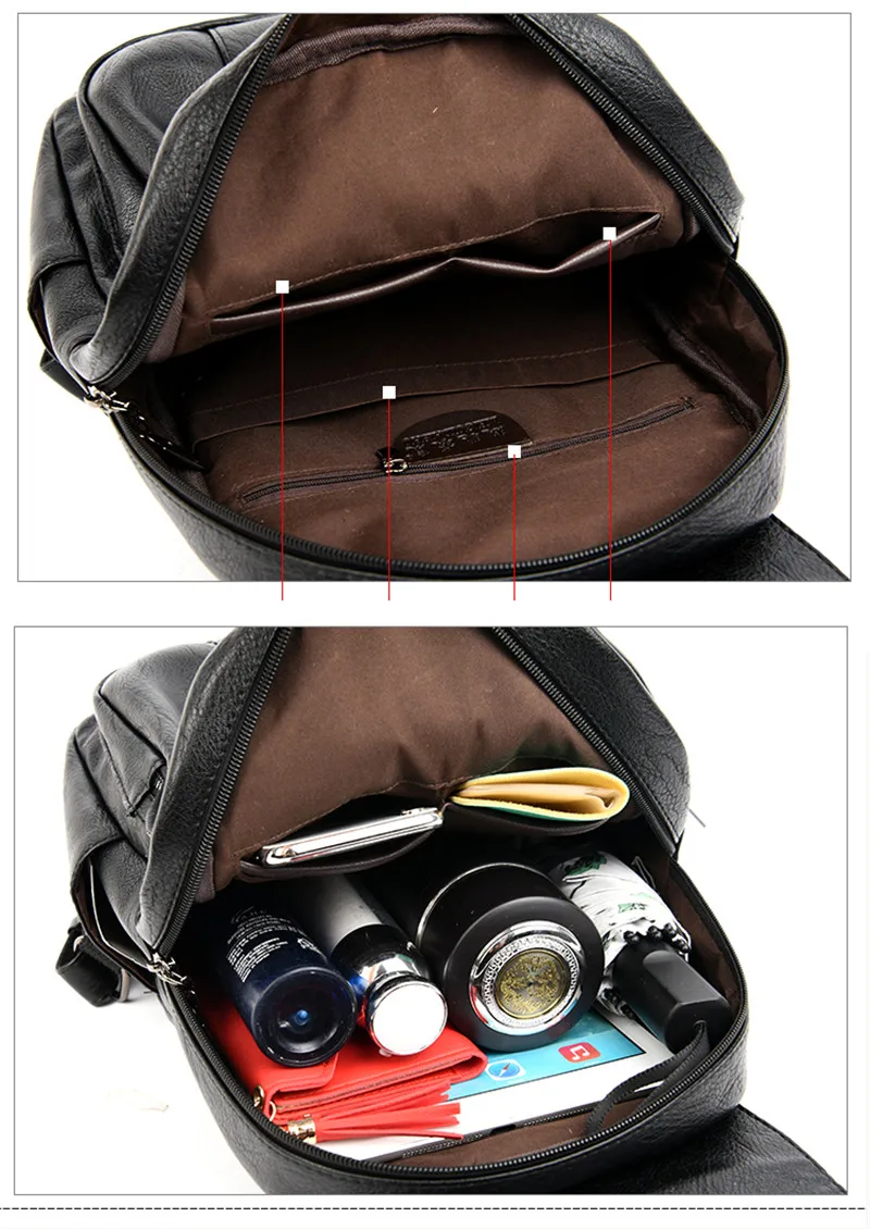 Женский качественный кожаный рюкзак Mochila Feminina, дизайнерская школьная сумка для девочек-подростков, Брендовая женская сумка для отдыха и путешествий, Sac A Dos
