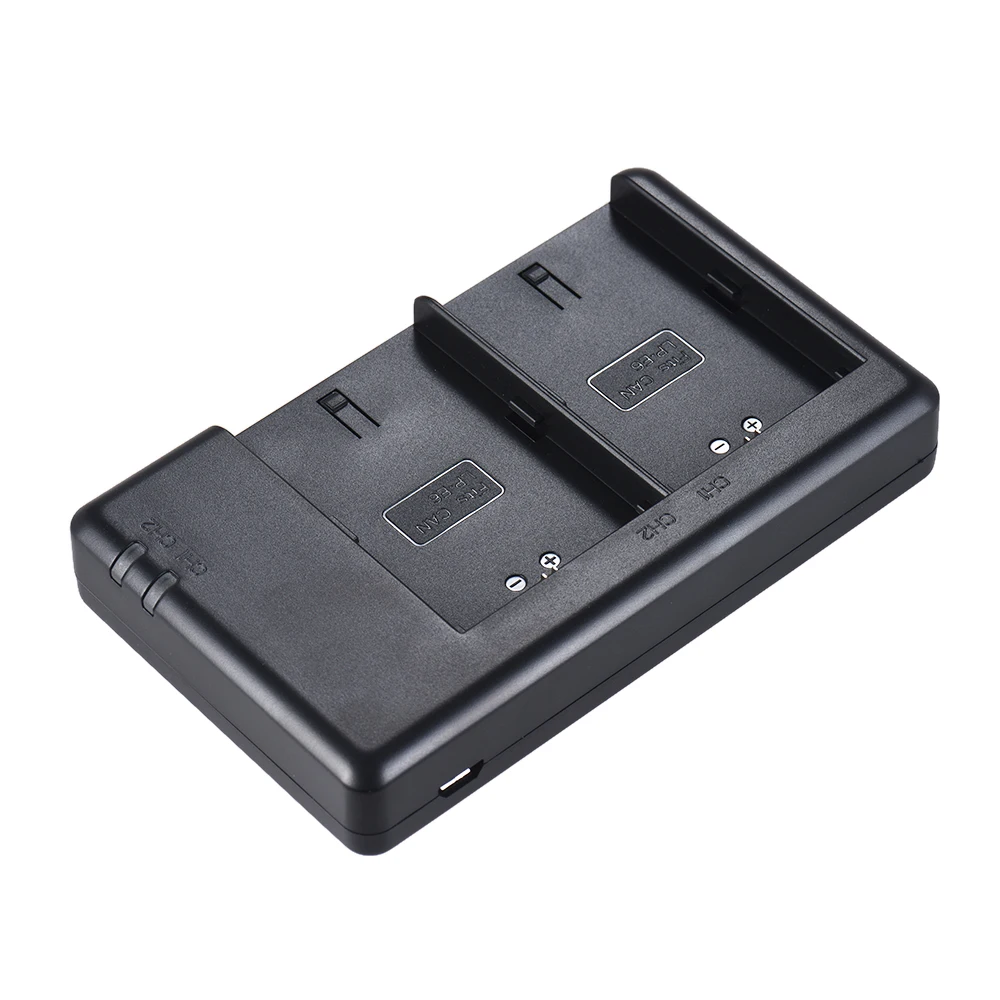 LP-E6 2-х канальный с эффектом приближения c зарядкой Micro-USB Вход Камера Батарея Зарядное устройство для Canon 5D Mark II III IV 5Ds 5Ds R 70D 6D 5Ds 80D 7D 7DII 60D DSLR