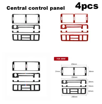 

Central Control Panel Cover Sticker Refitting Accessories Carbon Fiber for BMW E46 1998-2005 Interior Center Console
