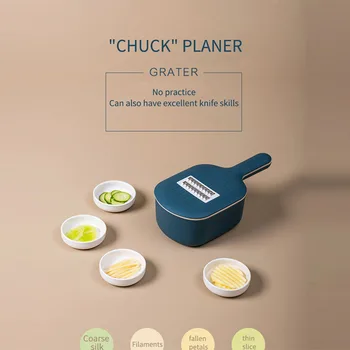 

New 1 Set Multifunctional Vegetable Slicer Cutting Scraping Artifact Shredder Cutting Board Household Kitchen Tools Accessories