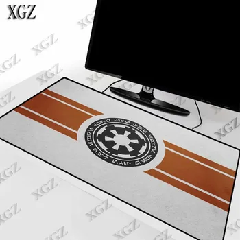 

XGZ Star Wars Logo Large Gaming Mouse Pad Computer Gamer pad Lock Edge Mause Rubber Surface Mat Desk Keyboard