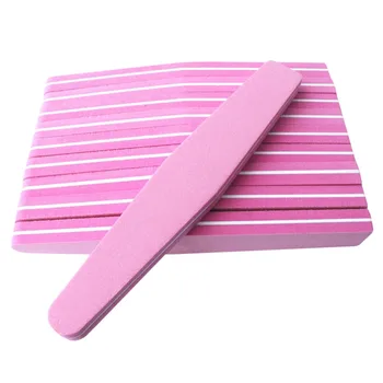 

1Set 10Pcs Creative Nail Sponge Sanding Block Printing Pink Nail File Sanding Sand Polishing File Nail Tool Dec