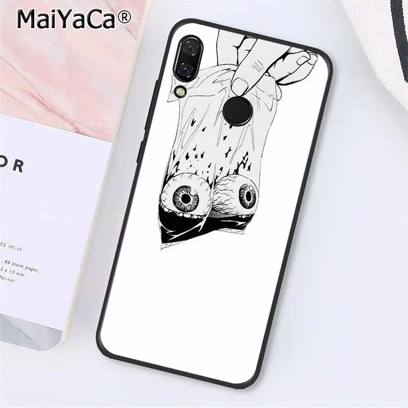 MaiYaCa Japanese horror comic Tomie  Phone Case for Xiaomi Redmi8 4X 6A 9 8A Redmi 5 5Plus Note7 8Pro 7A 6A 9 9pro best phone cases for xiaomi Cases For Xiaomi