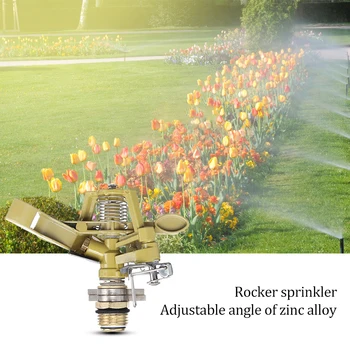 

Rotary Sprinkler Garden Lawn Nozzle Spray DIY Plant Sprinkler Irrigation Watering Agricultural Greenhouse Watering Tool