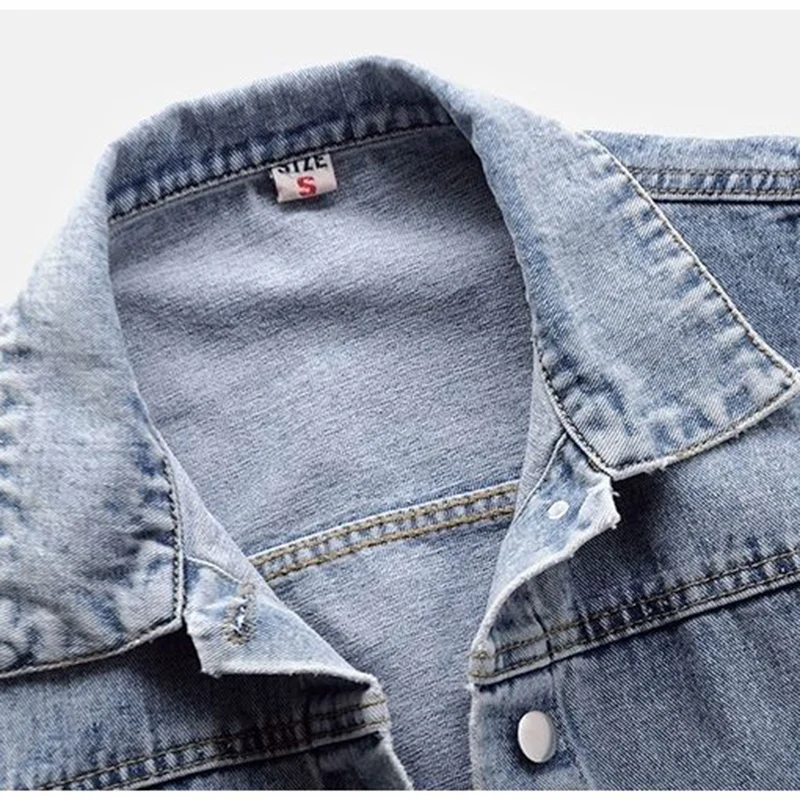 jean jacket with lace bottom