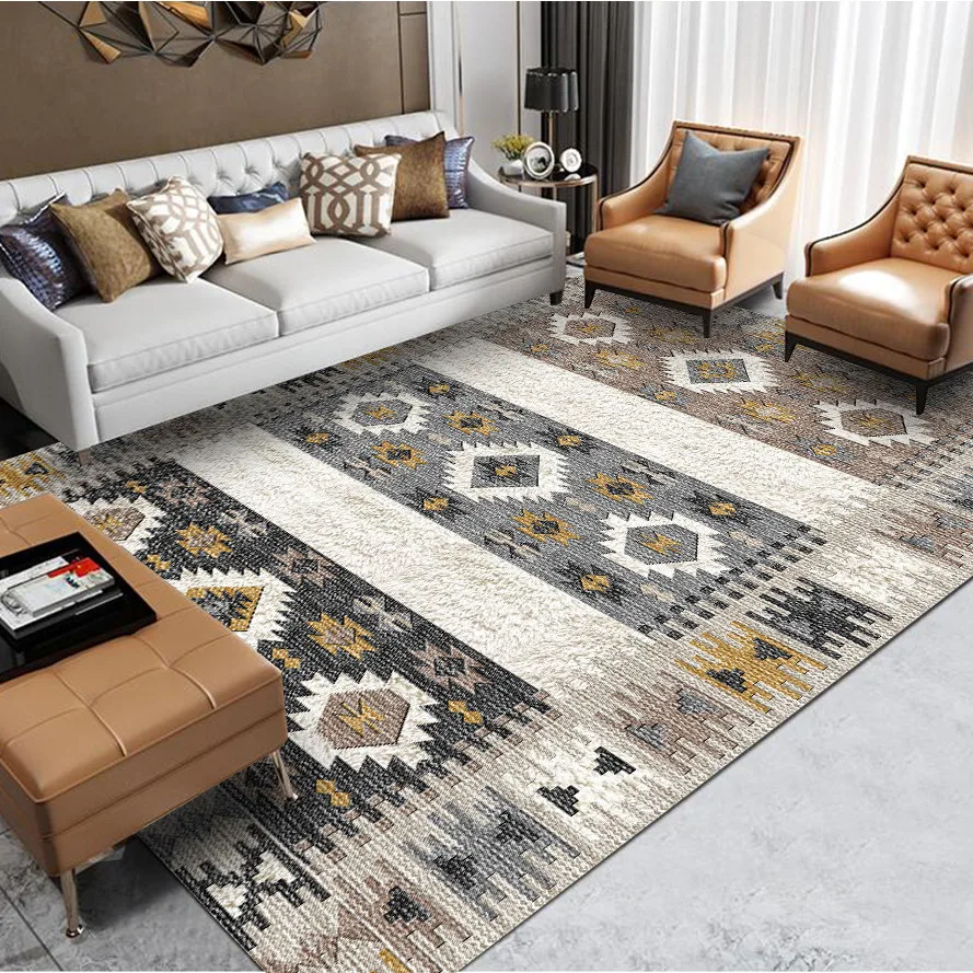 Morocco Style Carpet Livingroom Europe Bedroom Sofa Coffee Table Turkish Rug Study Room Floor Mat Home Decor Vintage Rugs | Дом и сад
